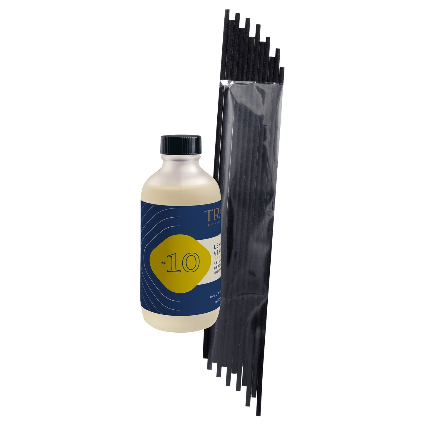 No. 10 Lemongrass Verbena 4 oz. Reed Diffuser Refill