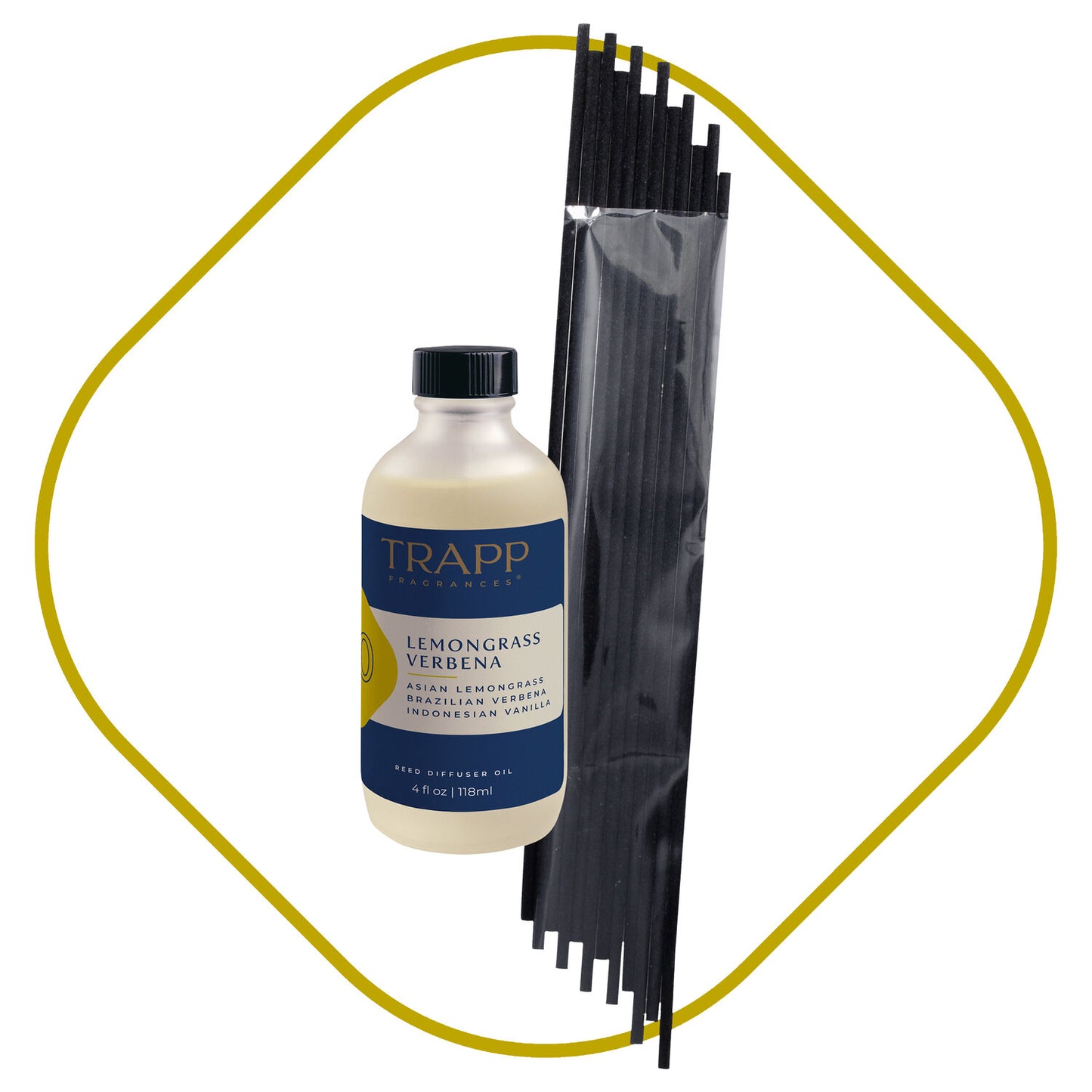 No. 10 Lemongrass Verbena 4 oz. Reed Diffuser Refill