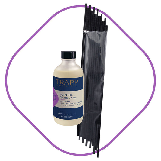 No. 60 Jasmine Gardenia 4 oz. Reed Diffuser Refill Set
