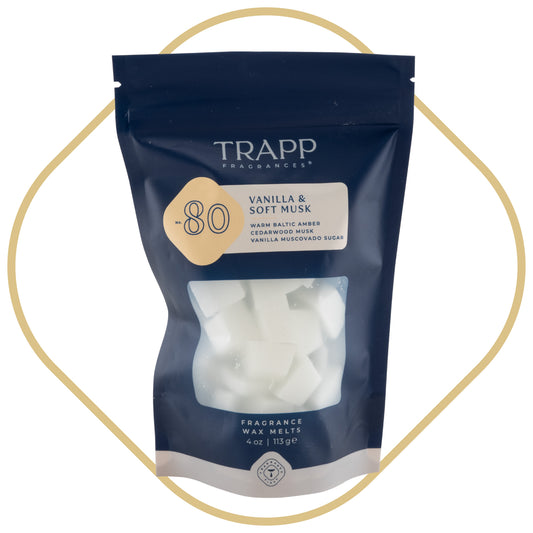 No. 80 Vanilla & Soft Musk 4 oz. Fragrance Wax Melts