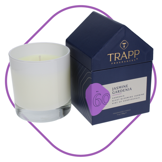 No. 60 Jasmine Gardenia 7 oz. Candle in House Box