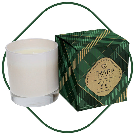 Seasonal Candle White Fir 7 oz. Candle in Signature Box