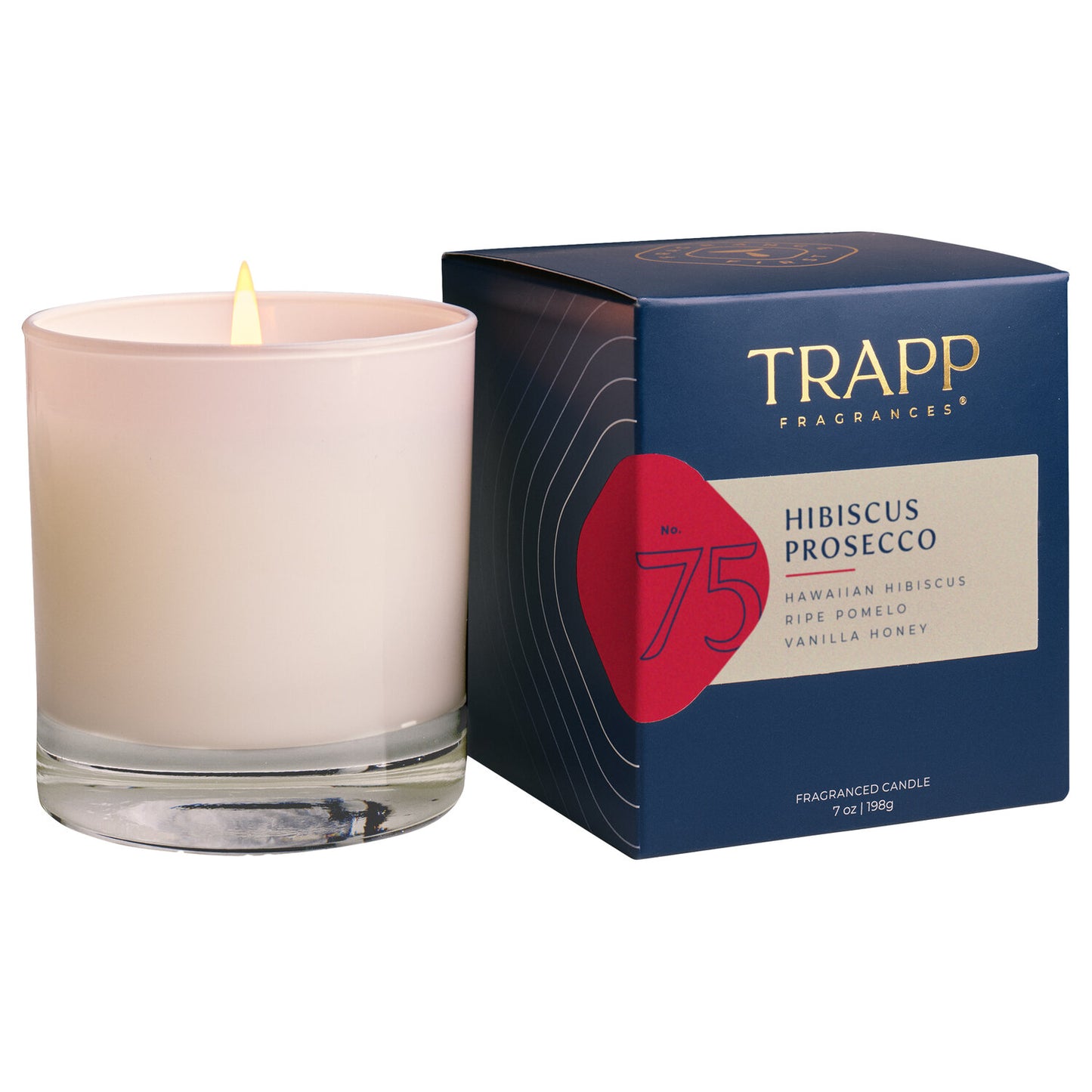 No. 75 Hibiscus Prosecco 7 oz. Candle in Signature Box