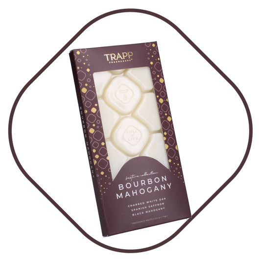Seasonal Fragrance Melts Bourbon Mahogany 2.6 oz.