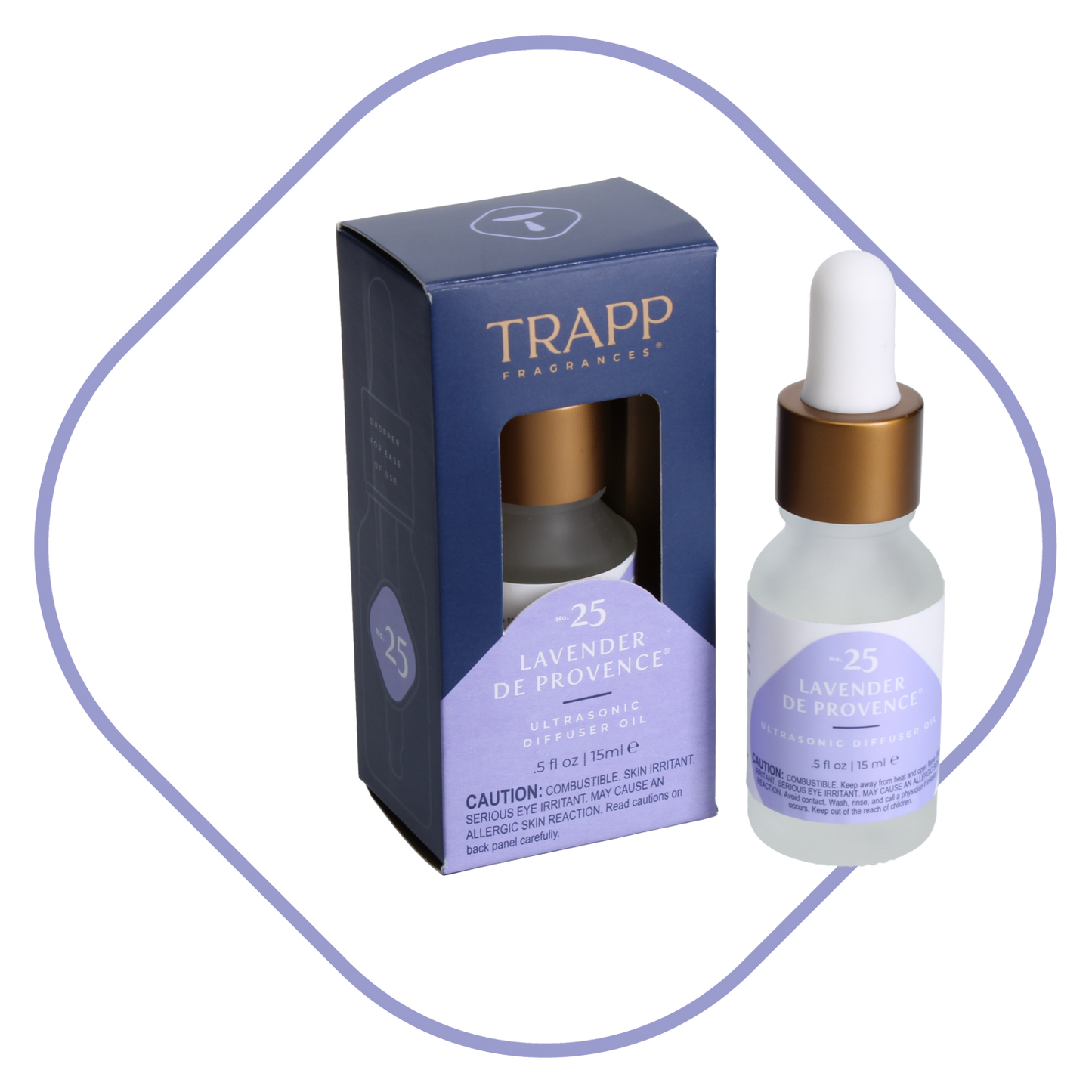 No. 25 Lavender de Provence 0.5 oz. Ultrasonic Diffuser Oil