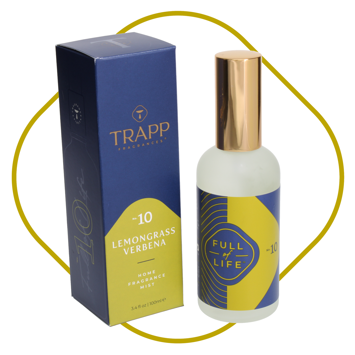 No. 10 Lemongrass Verbena 3.4 oz. Fragrance Mist