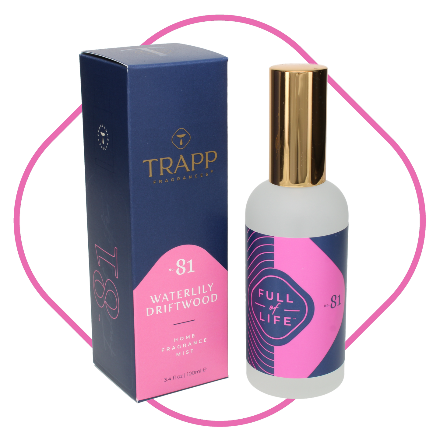 No. 81 Waterlily Driftwood 3.4 oz. Fragrance Mist