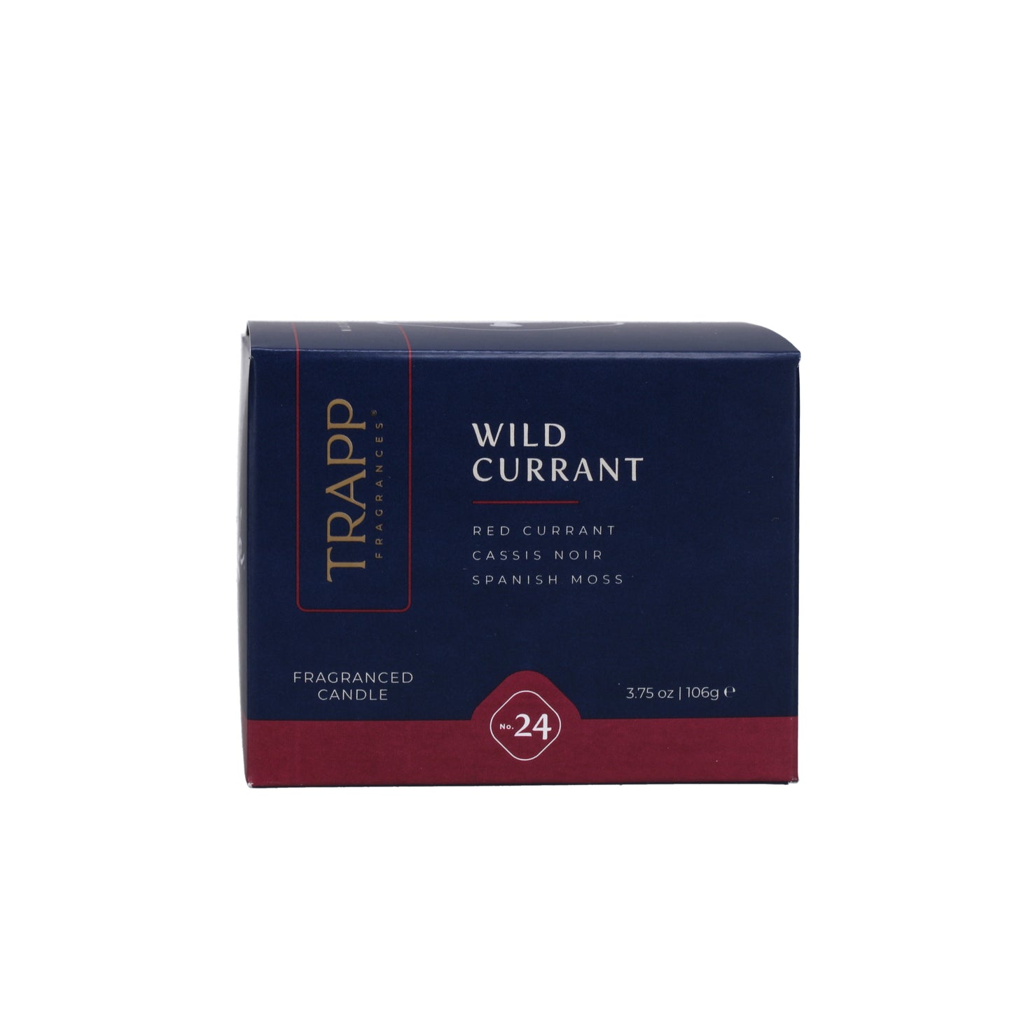 No. 24 Wild Currant 3.75 oz. Small Poured Candle Image 3