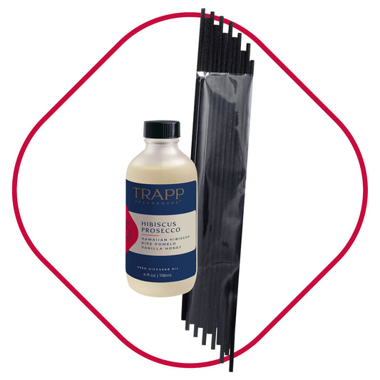 No. 75 Hibiscus Prosecco 4 oz. Reed Diffuser Refill