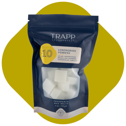 No. 10 Lemongrass Verbena 4 oz. Fragrance Wax Melts