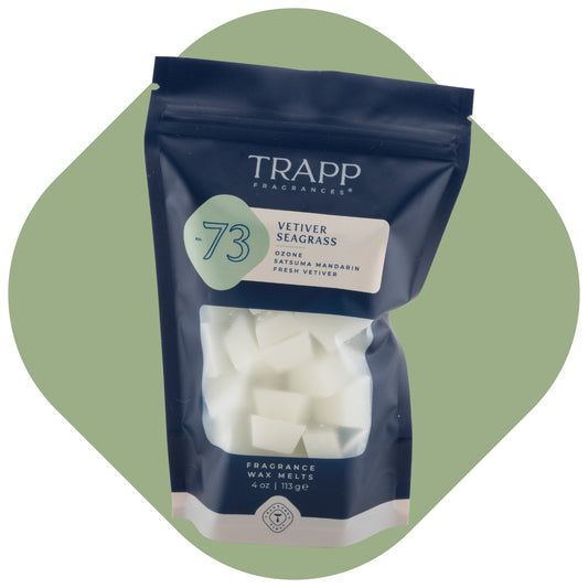 No. 73 Vetiver Seagrass 4 oz. Fragrance Wax Melts