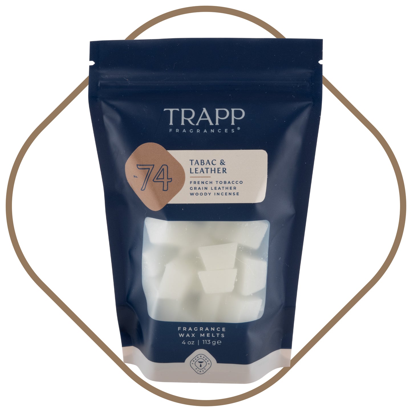 No. 74 Tabac & Leather 4 oz. Fragrance Wax Melts