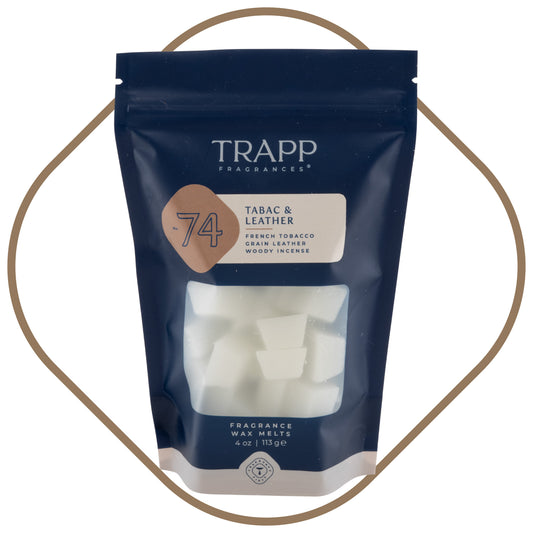 No. 74 Tabac & Leather 4 oz. Fragrance Wax Melts