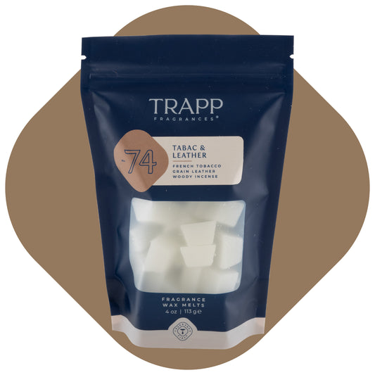 No. 74 Tabac & Leather 4 oz. Fragrance Wax Melts