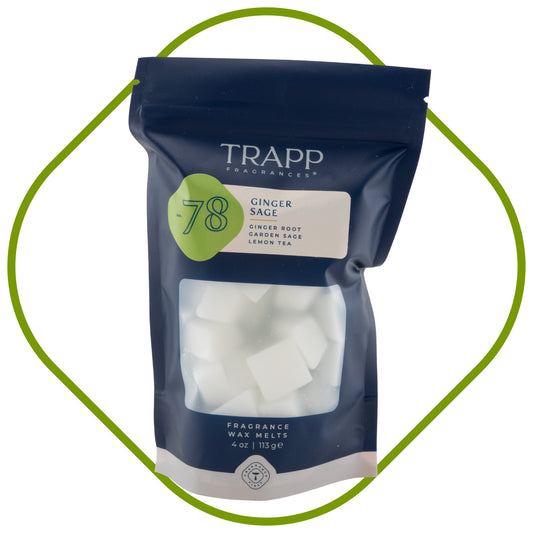 No. 78 Ginger Sage 4 oz. Fragrance Wax Melts