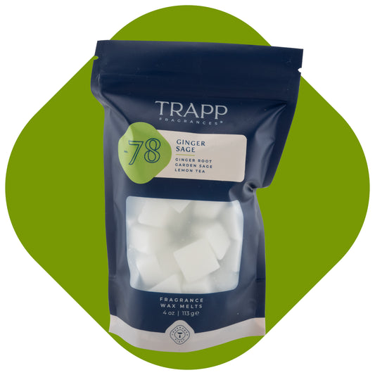 No. 78 Ginger Sage 4 oz. Fragrance Wax Melts