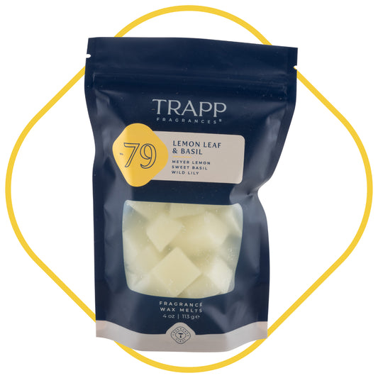 No. 79 Lemon Leaf & Basil 4 oz. Fragrance Wax Melts