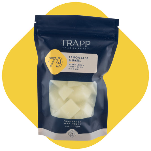 No. 79 Lemon Leaf & Basil 4 oz. Fragrance Wax Melts