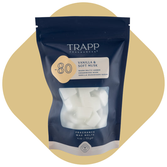 No. 80 Vanilla & Soft Musk 4 oz. Fragrance Wax Melts