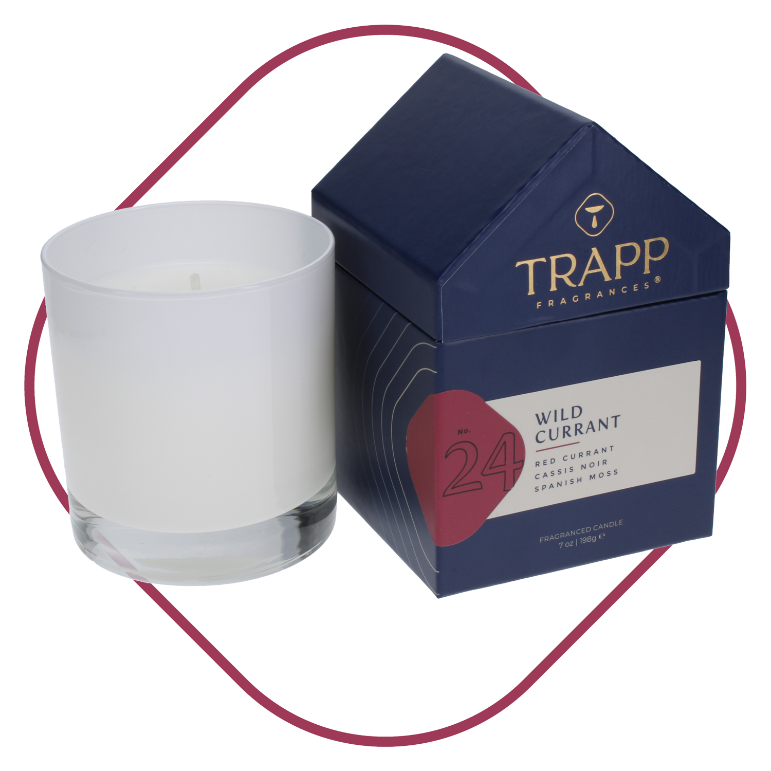 No. 24 Wild Currant 7 oz. Candle in House Box