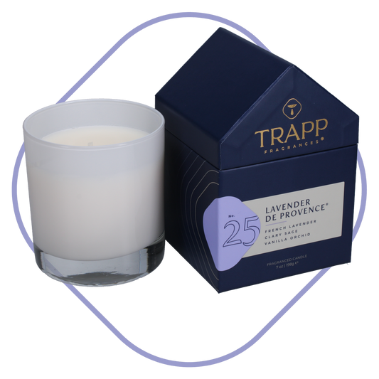 No. 25 Lavender de Provence 7 oz. Candle in House Box