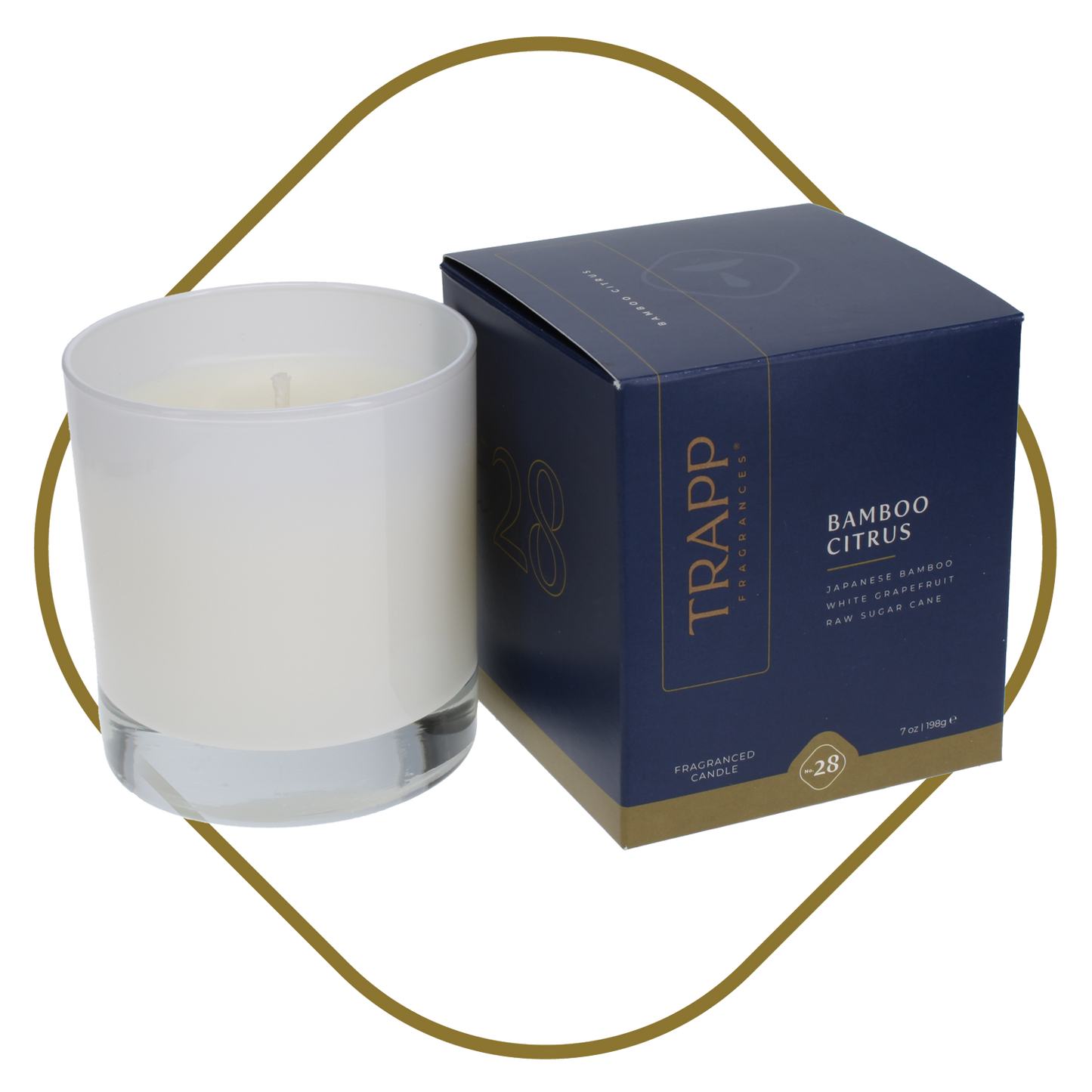 No. 28 Bamboo Citrus 7 oz. Candle in Signature Box