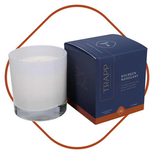 No. 82 Bourbon Mahogany 7 oz. Candle in Signature Box