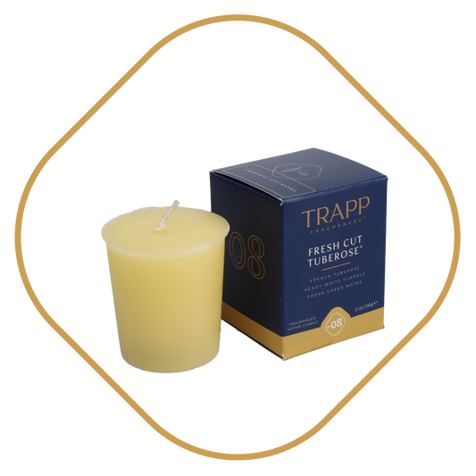 No. 08 Fresh Cut Tuberose 2 oz. Votive Candle