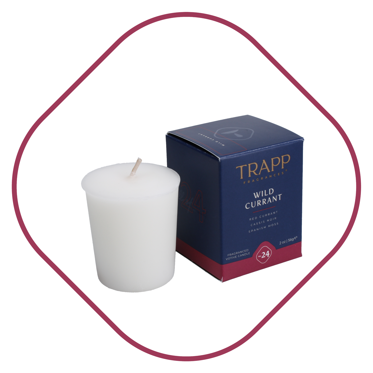 No. 24 Wild Currant 2 oz. Votive Candle