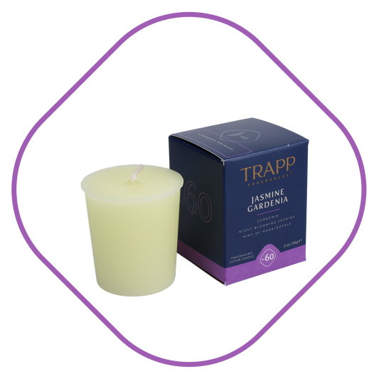 No. 60 Jasmine Gardenia 2 oz. Votive Candle
