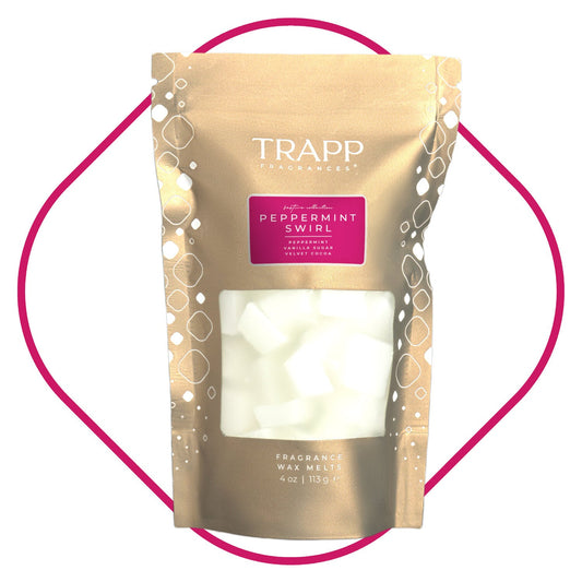 Seasonal Fragrance Wax Melts Peppermint Swirl 4 oz.