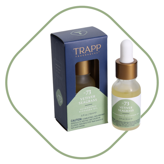 No. 73 Vetiver Seagrass 0.5 oz. Ultrasonic Diffuser Oil