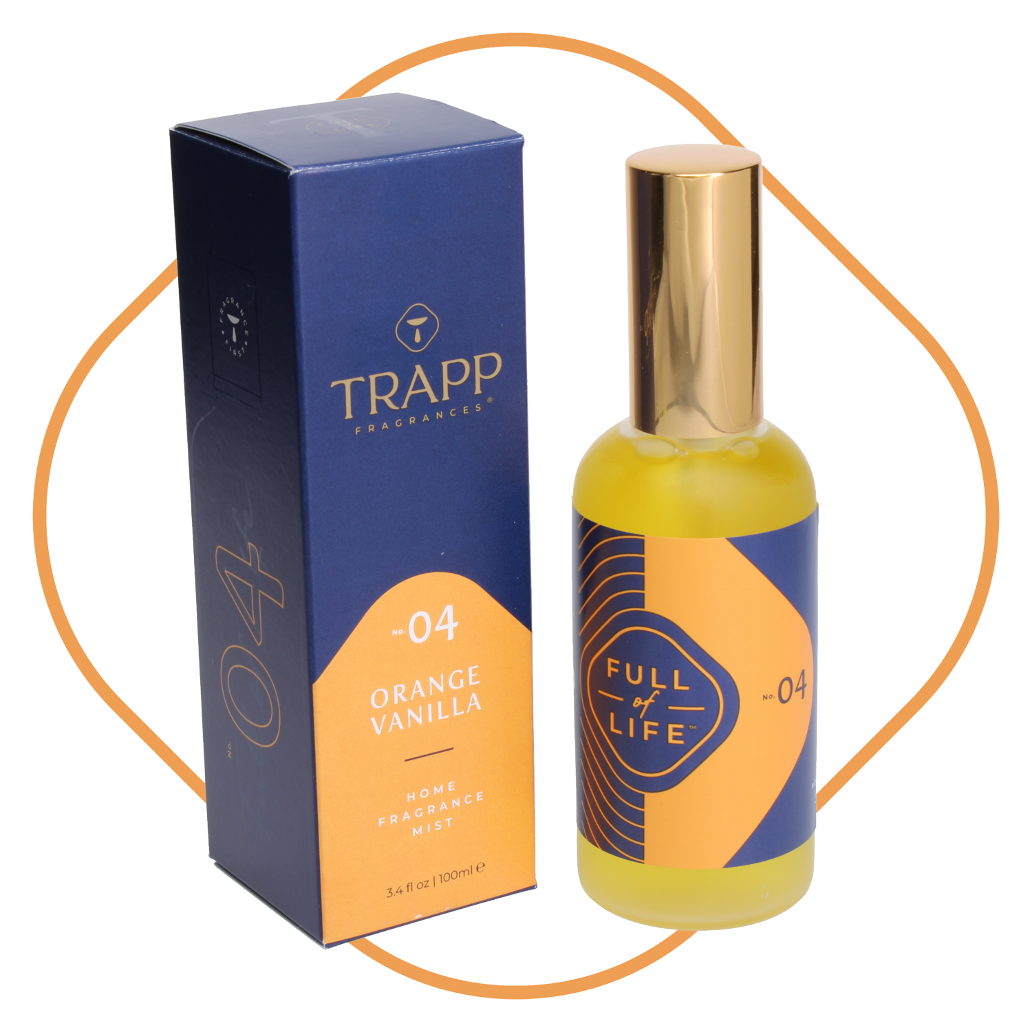 No. 04 Orange Vanilla 3.4 oz. Fragrance Mist