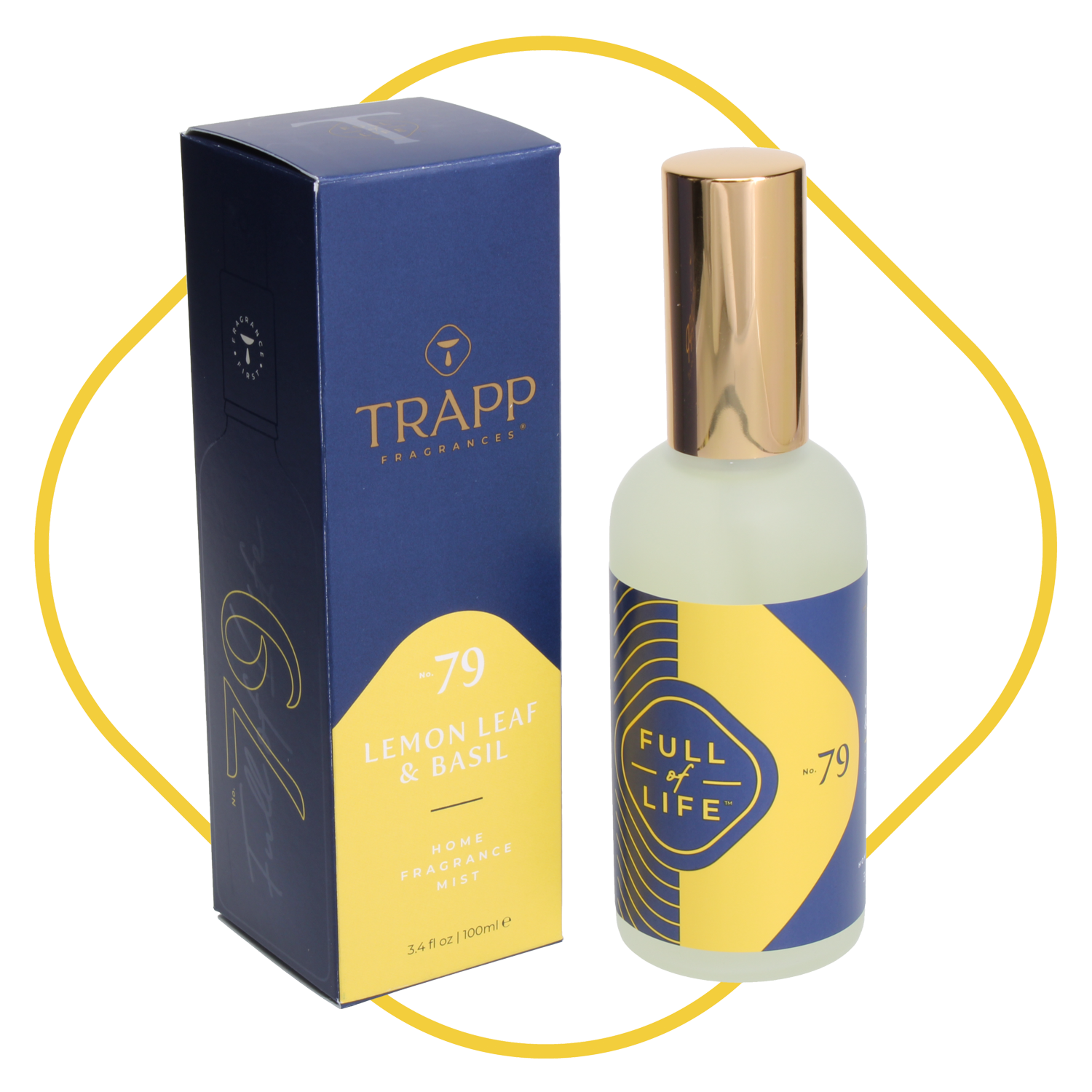 No. 79 Lemon Leaf & Basil 3.4 oz. Fragrance Mist