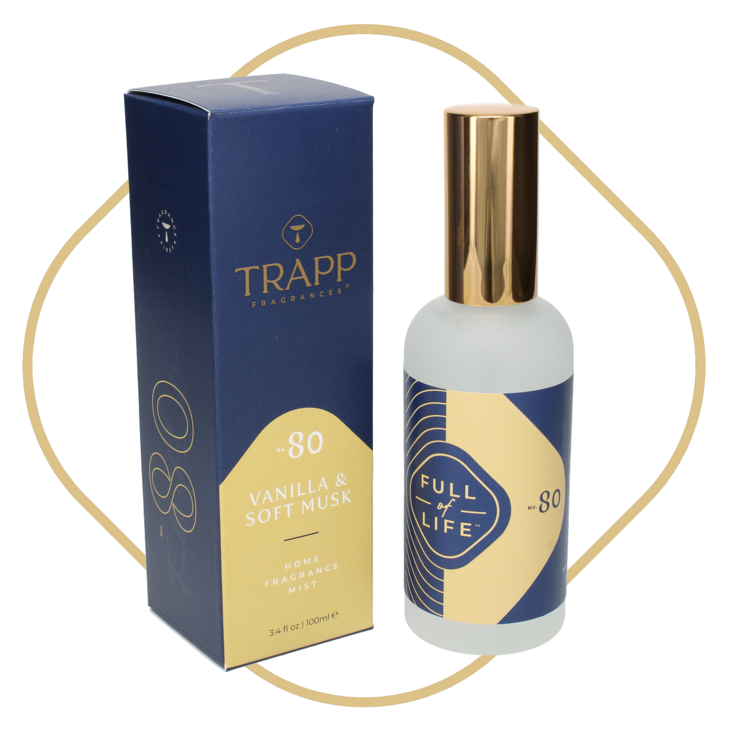 No. 80 Vanilla & Soft Musk  3.4 oz. Fragrance Mist