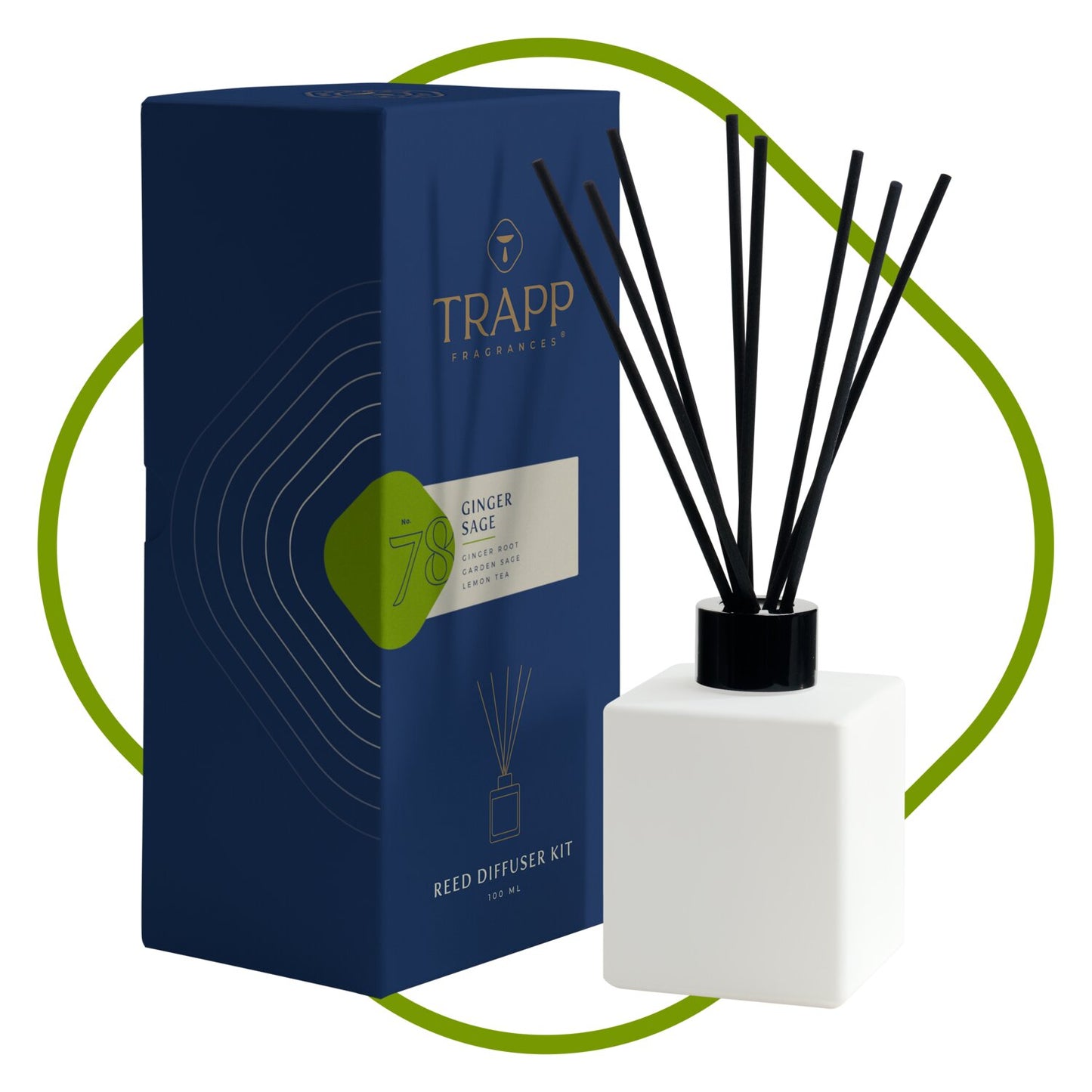 No. 78 Ginger Sage 4 oz. Reed Diffuser Kit