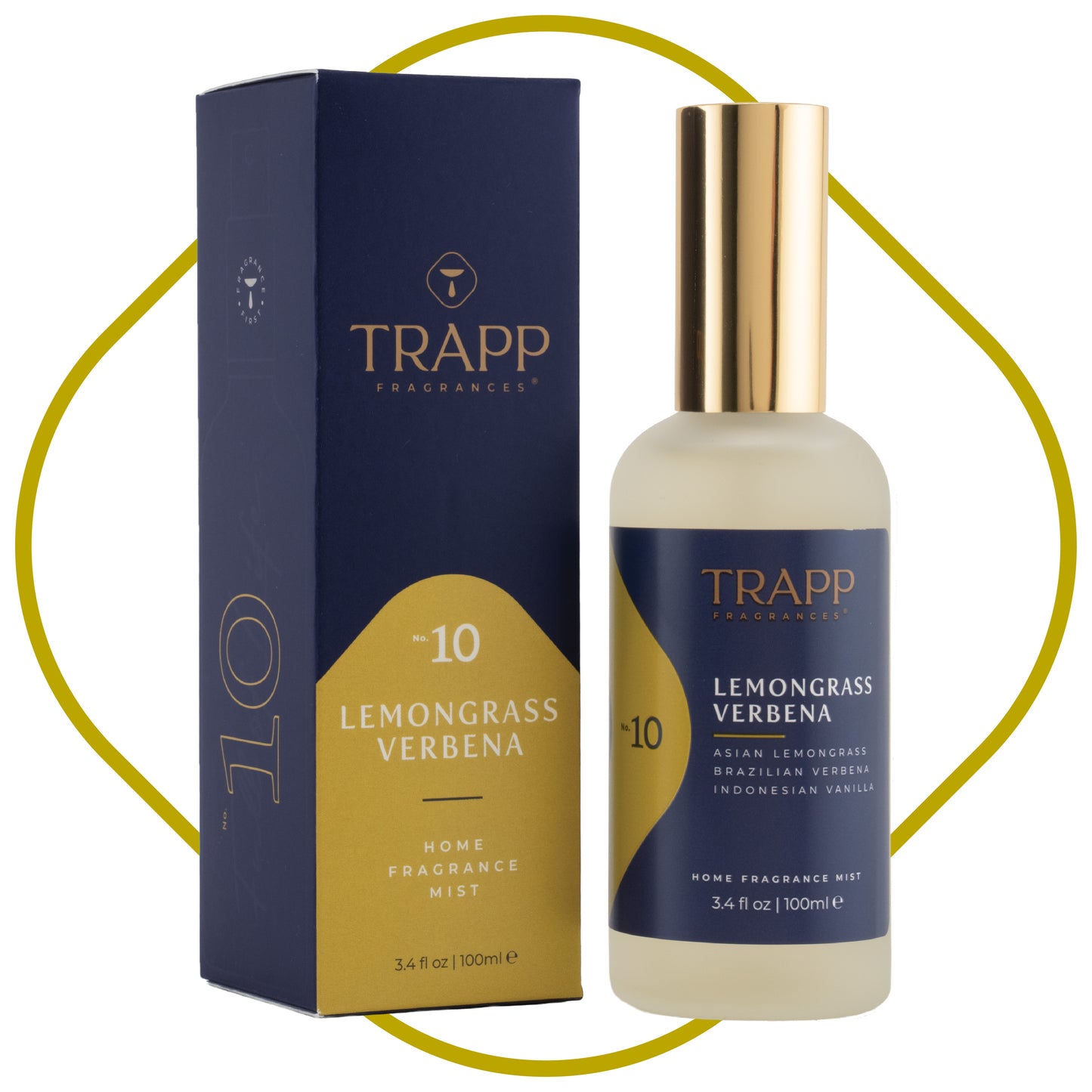 No. 10 Lemongrass Verbena 3.4 oz. Fragrance Mist