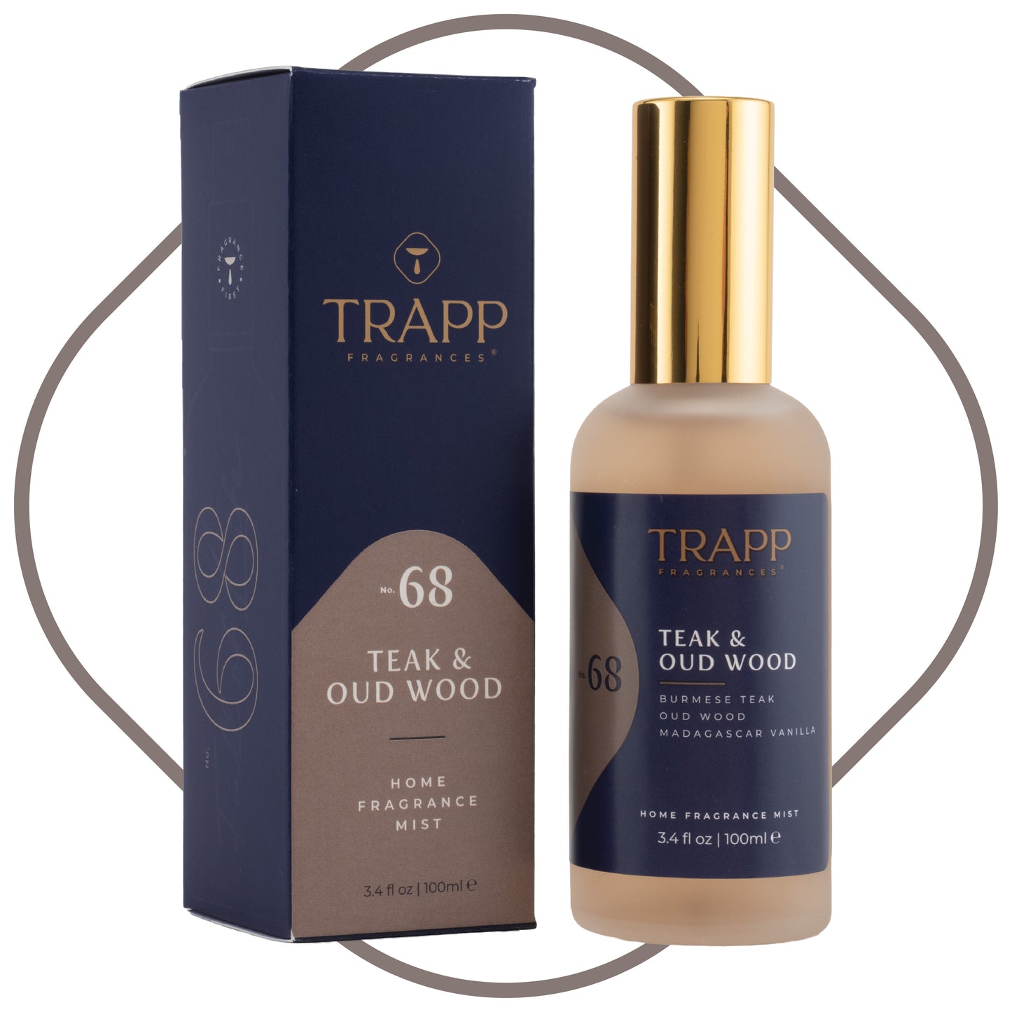 No. 68 Teak & Oud Wood 3.4 oz. Fragrance Mist