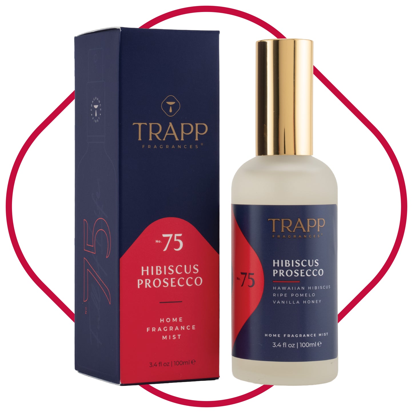 No. 75 Hibiscus Prosecco 3.4 oz. Fragrance Mist