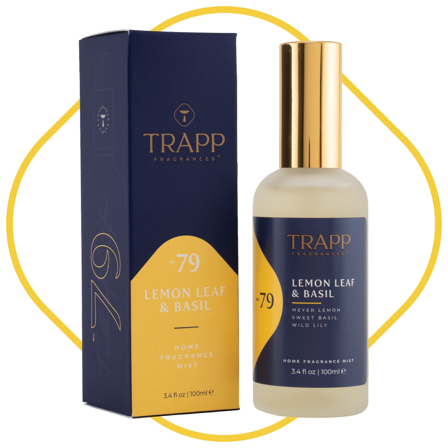 No. 79 Lemon Leaf & Basil 3.4 oz. Fragrance Mist
