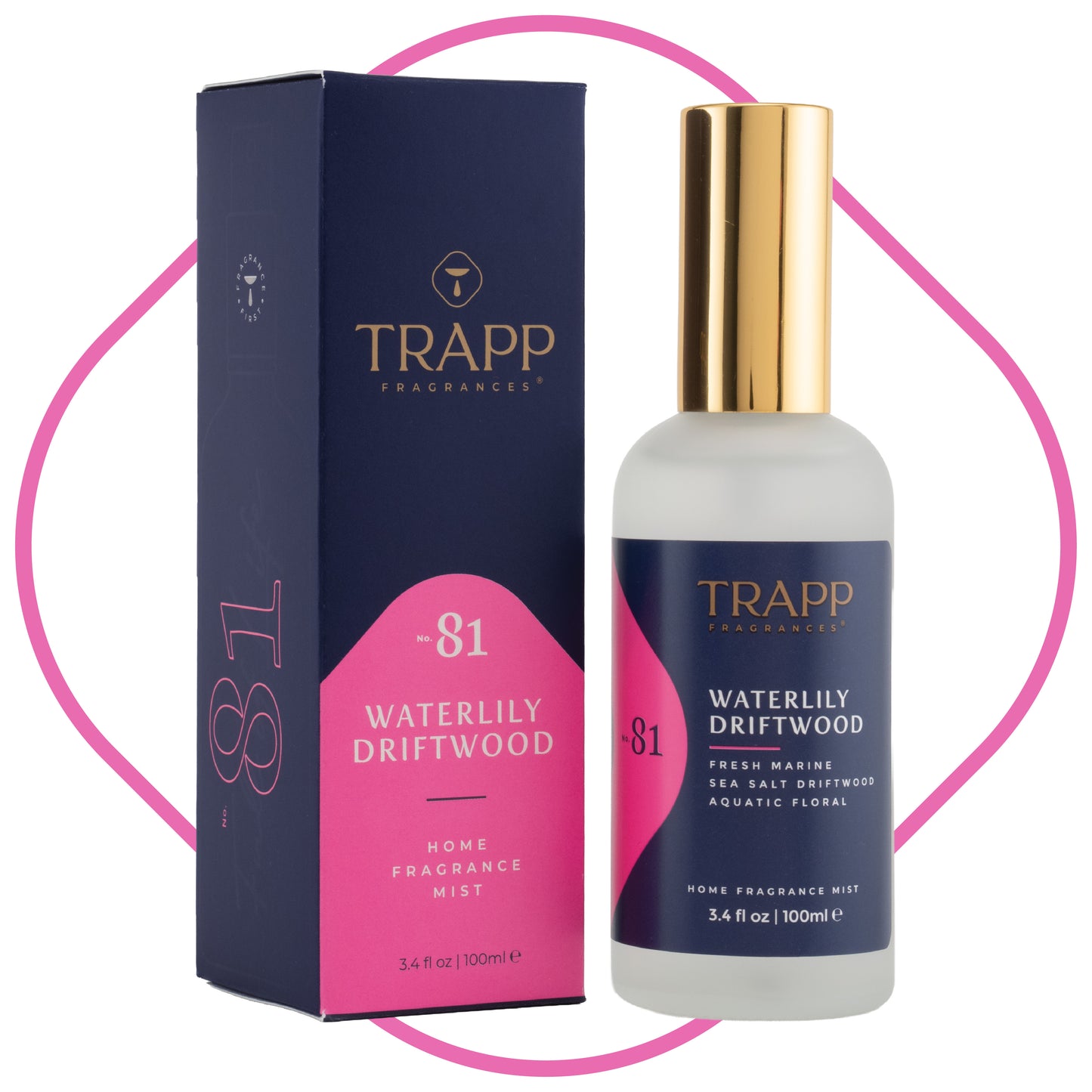 No. 81 Waterlily Driftwood  3.4 oz. Fragrance Mist