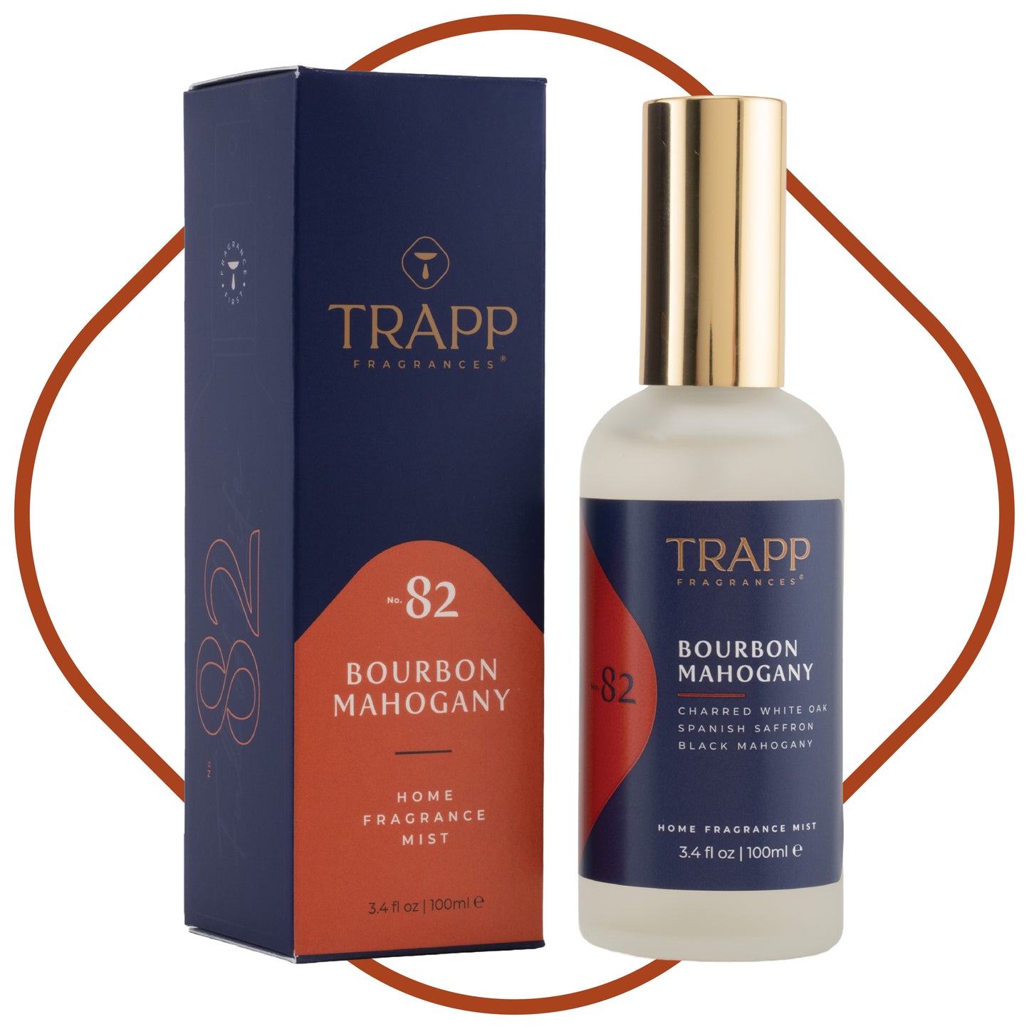 No. 82 Bourbon Mahogany Home Fragrance Mist