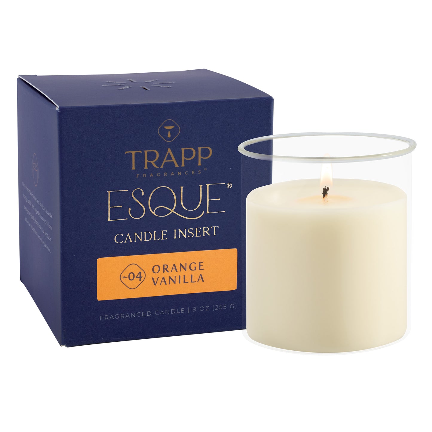 No. 04 Orange Vanilla 9 oz Esque® Candle Insert