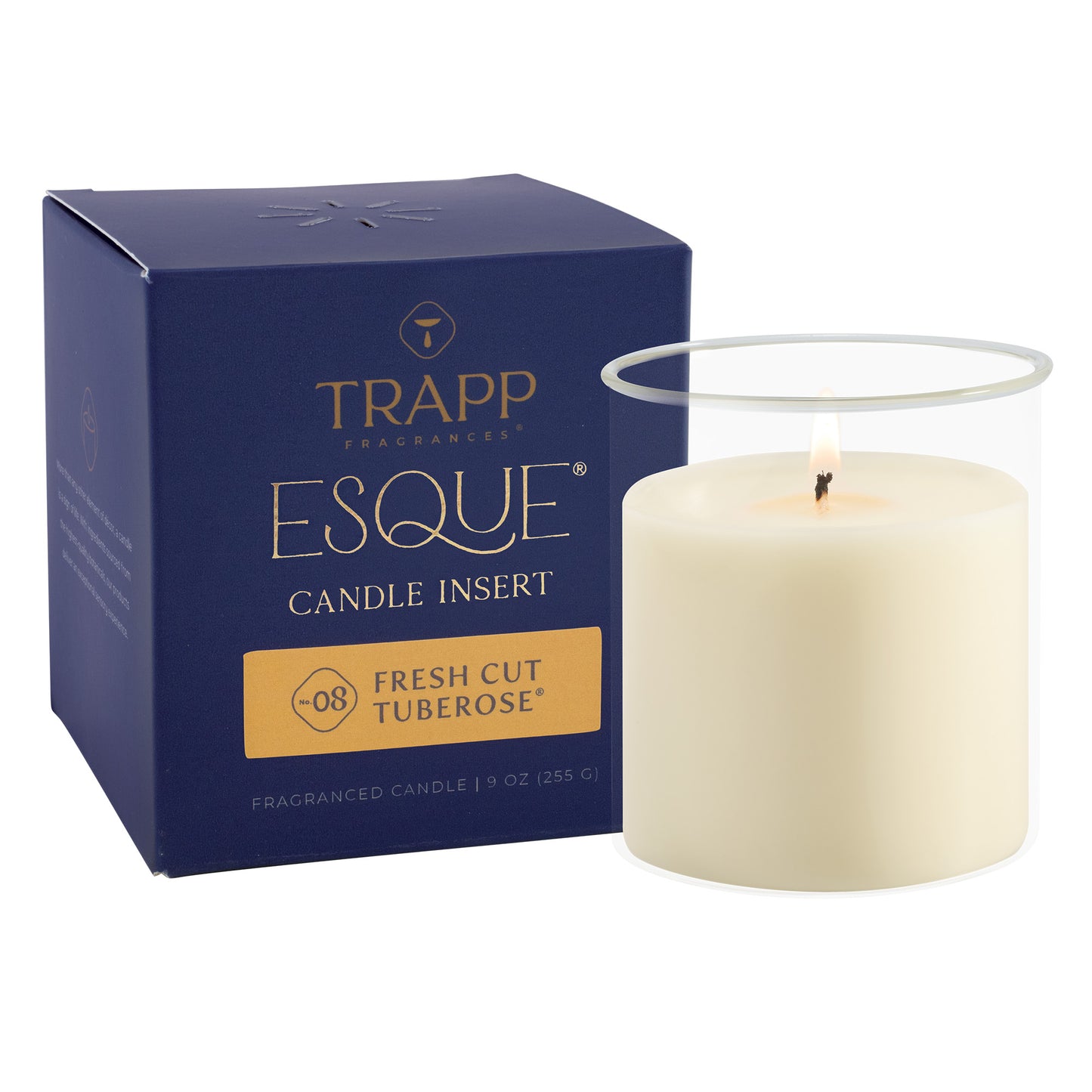 No. 08 Fresh Cut Tuberose® 9 oz Esque® Candle Insert