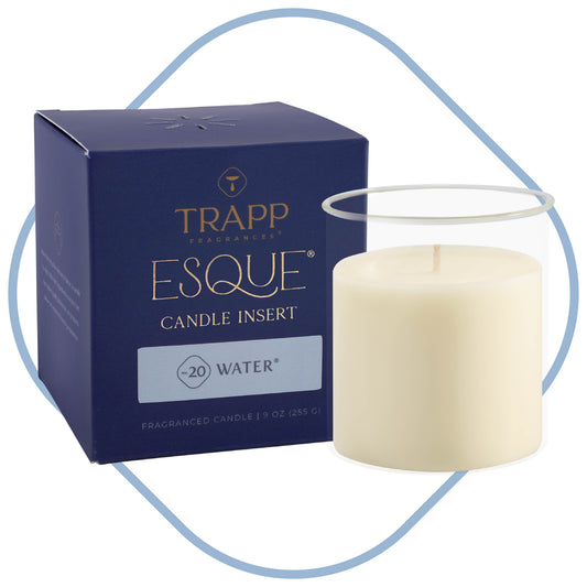 No. 20 Water® 9 oz Esque® Candle Insert