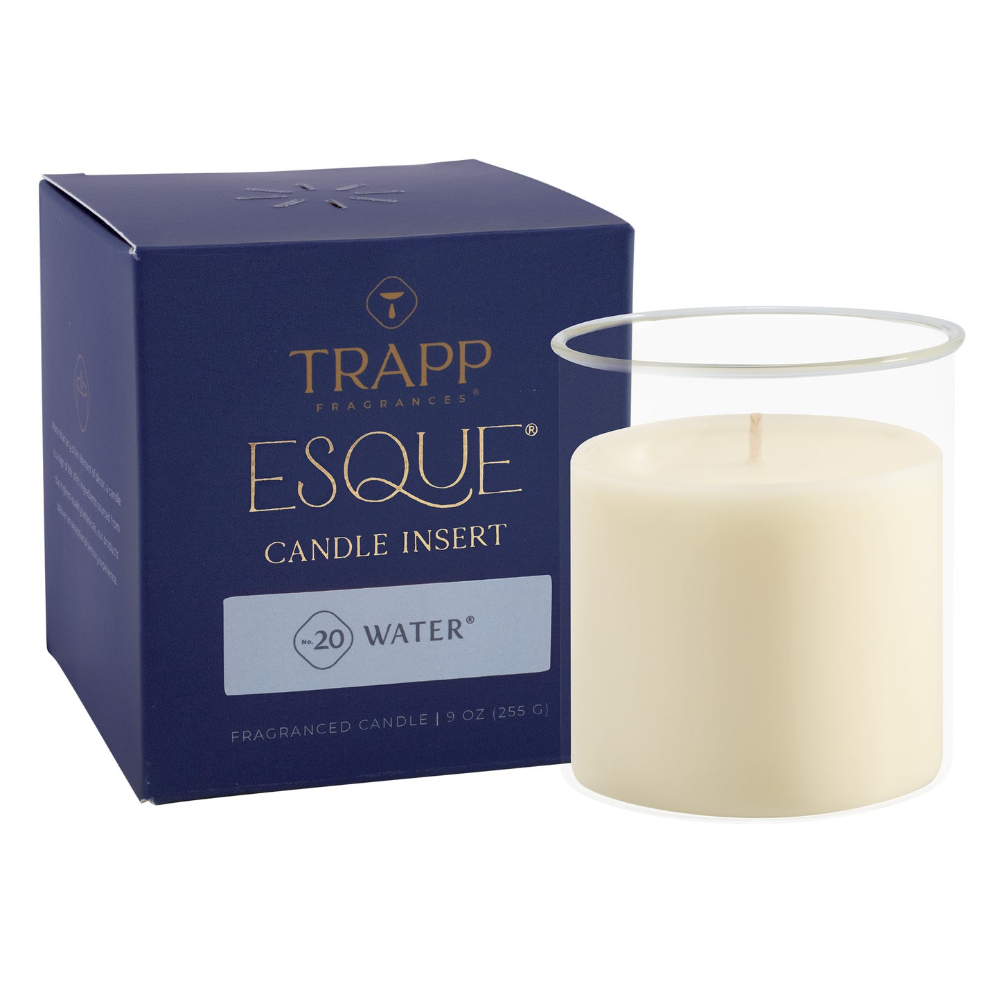 No. 20 Water® 9 oz Esque® Candle Insert
