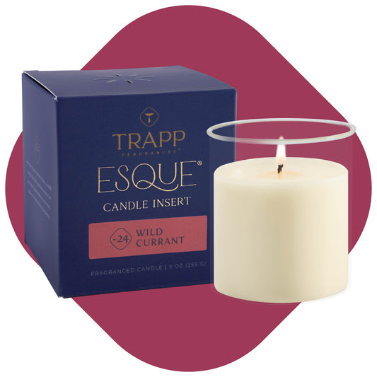 No. 24 Wild Currant 9 oz Esque® Candle Insert