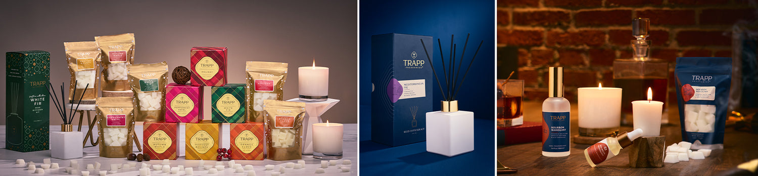 Retailer Resources Page for Trapp Fragrances