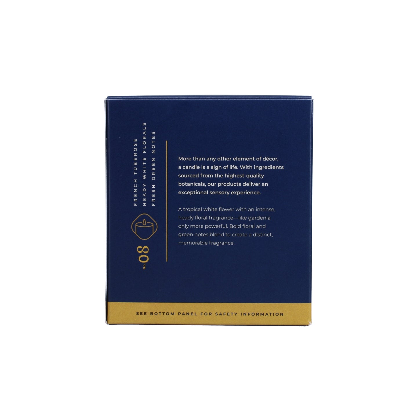 No. 08 Fresh Cut Tuberose® 7 oz. Candle in Signature Box – Trapp Fragrances