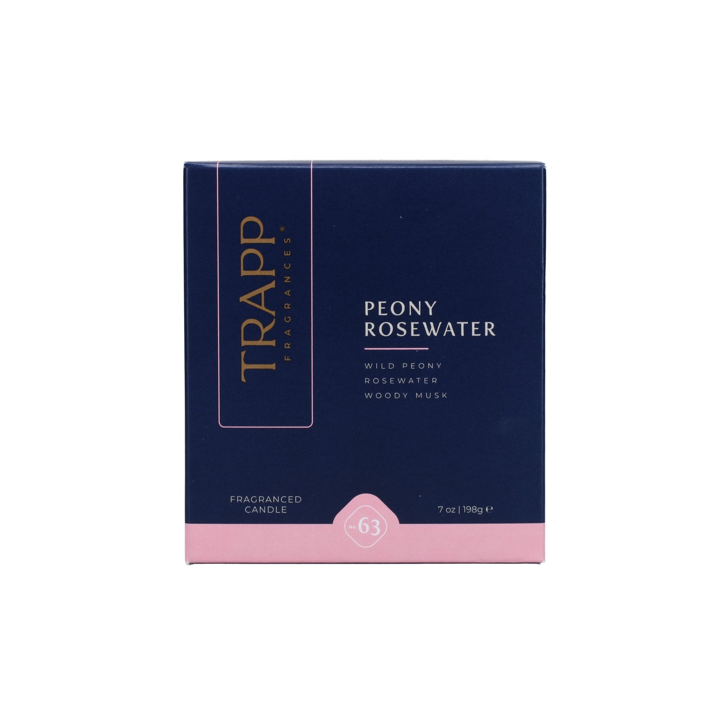 No. 63 Peony Rosewater 7 oz. Candle in Signature Box Image 3